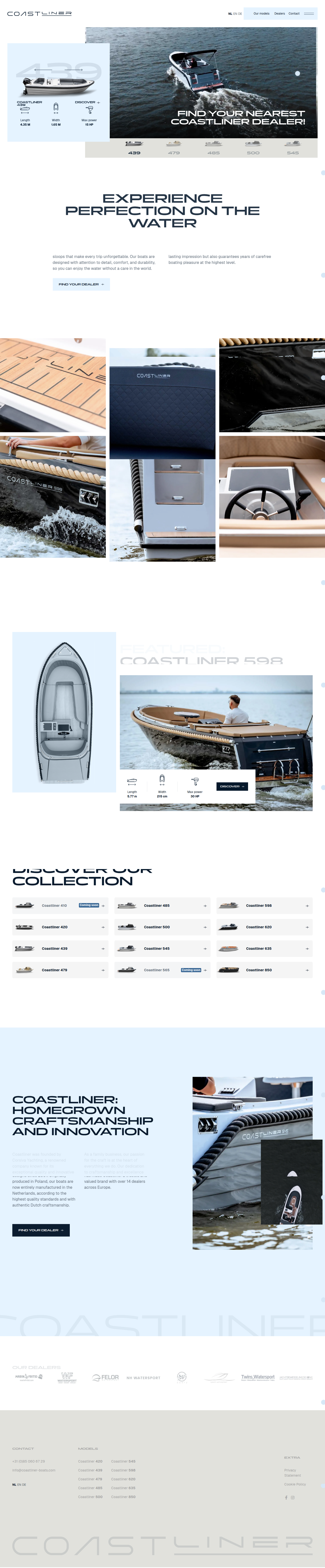 Coastliner Boats – Premium Sloepen & Tenders