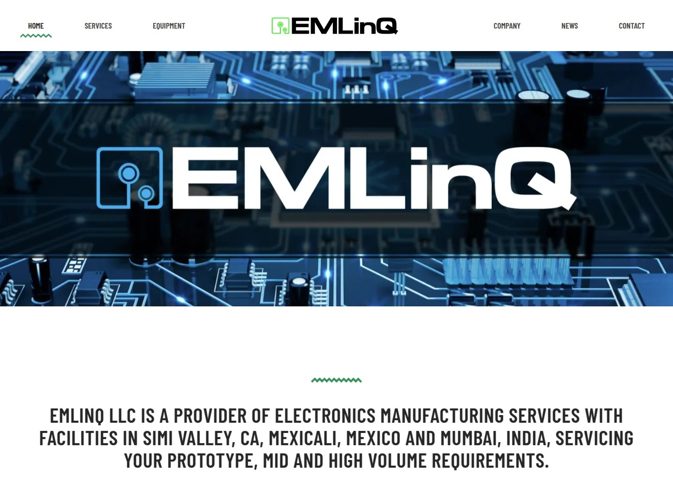 EMLinQ – Electronics Manufacturing Services Platform