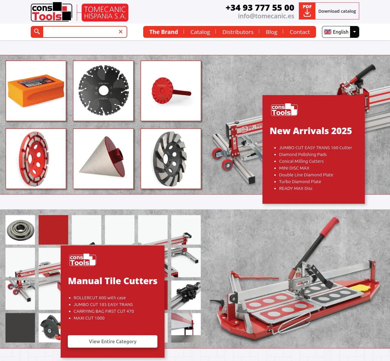 Tomecanic Hispania – Professional Tools & Machinery