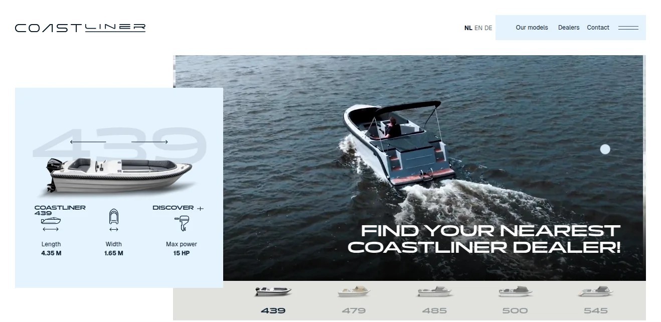Coastliner Boats – Premium Sloepen & Tenders